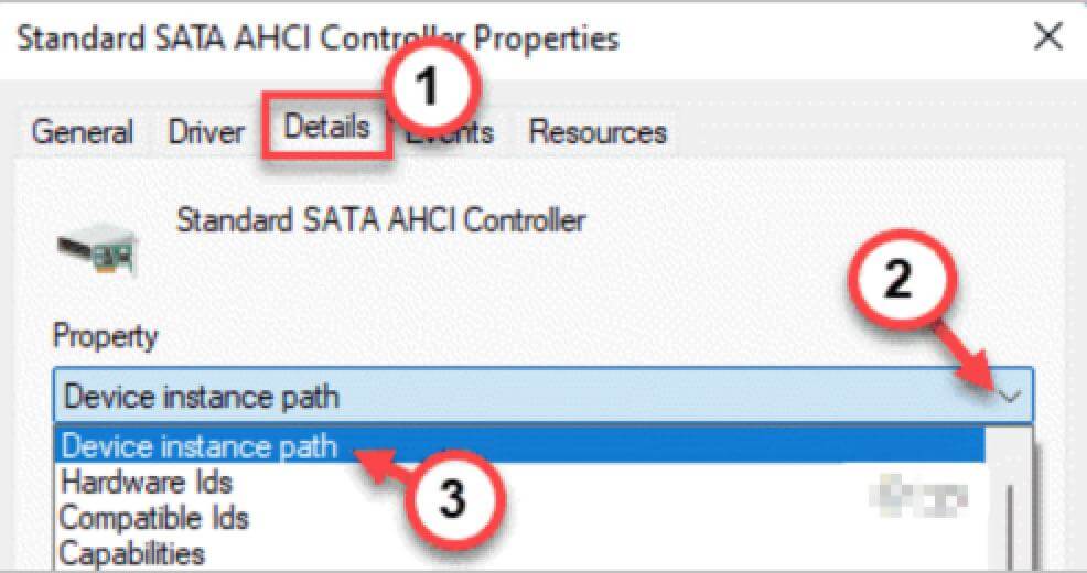 Device instance path