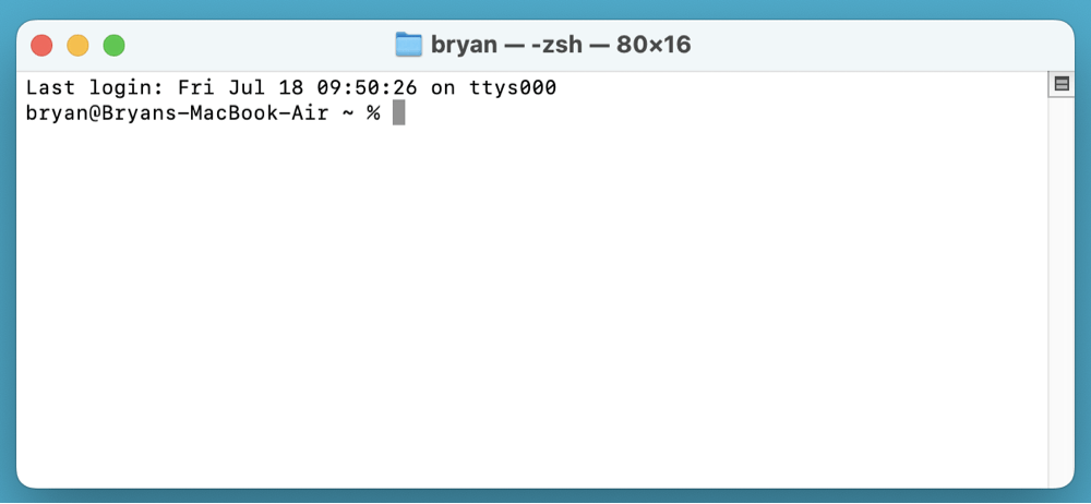 access to the opt folder on Mac