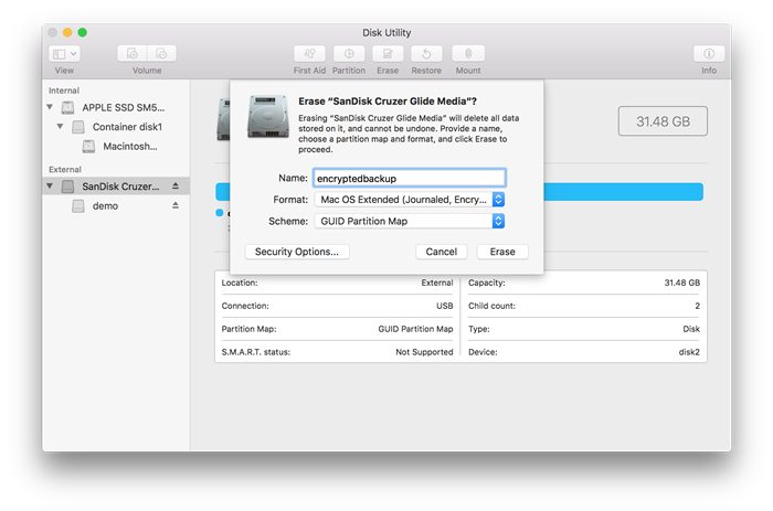 how should i format a usb drive for mac