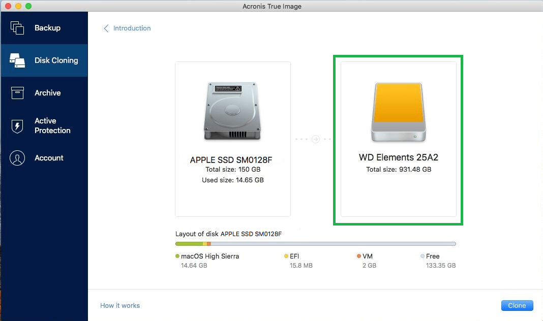 acronis true image clone mac os