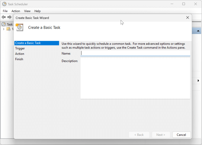 automatically empty the Recycle Bin