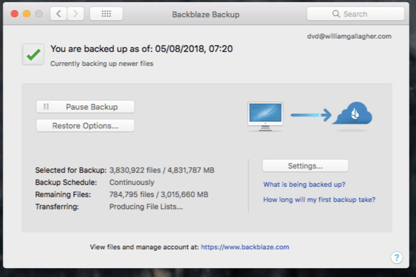 Mac backup and recovery solution