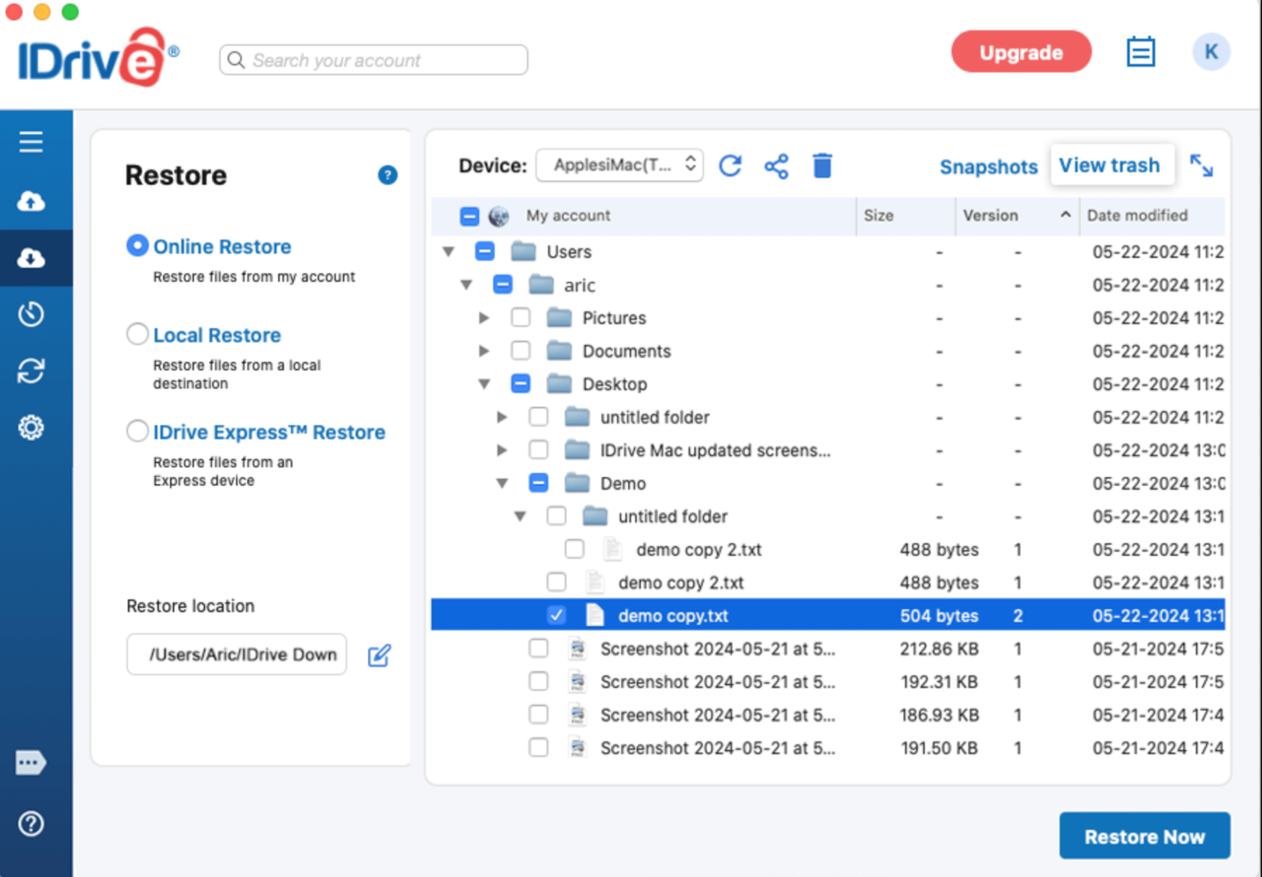 Mac backup and recovery solution