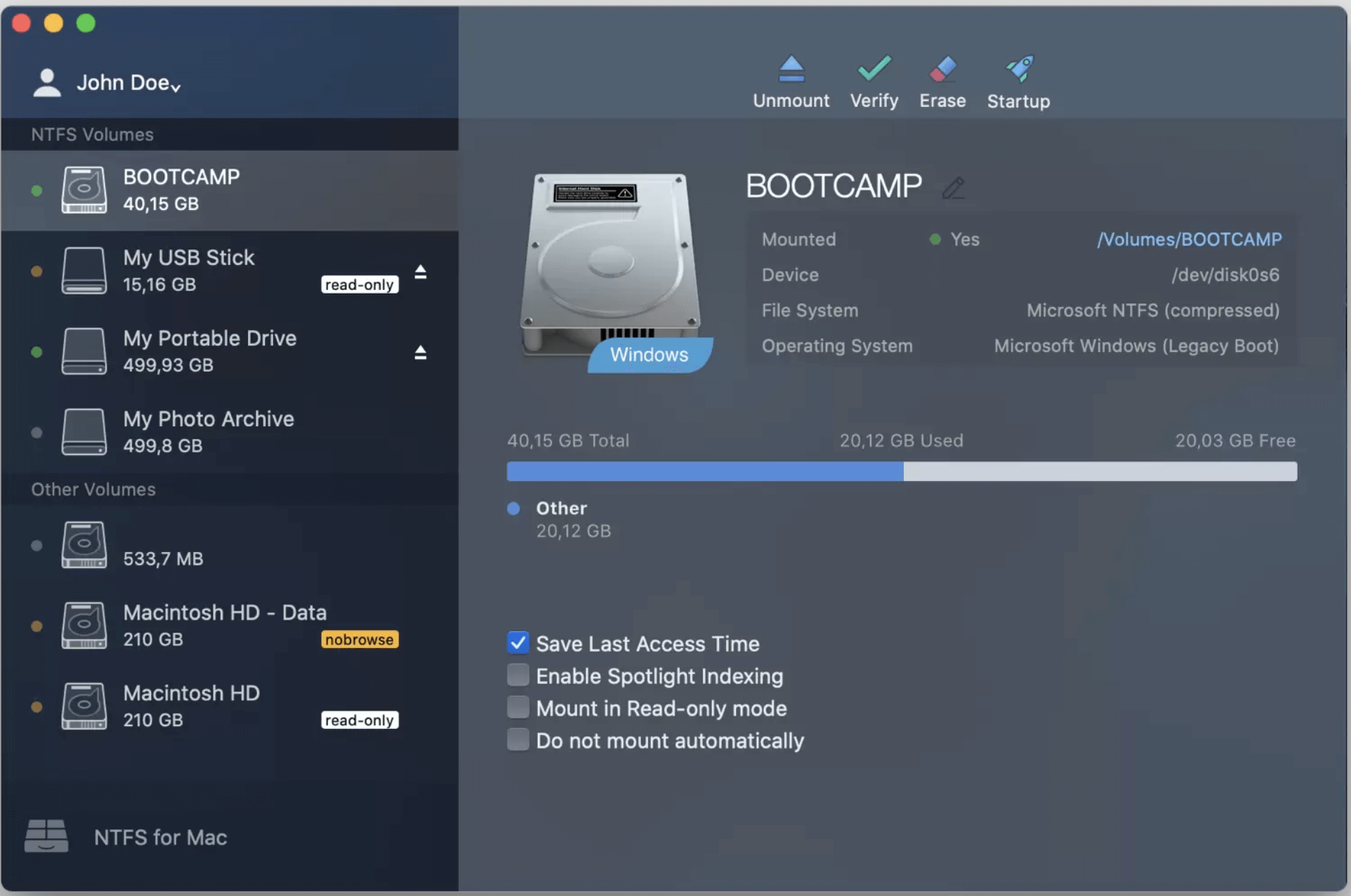 Can macOS write data to an NTFS drive