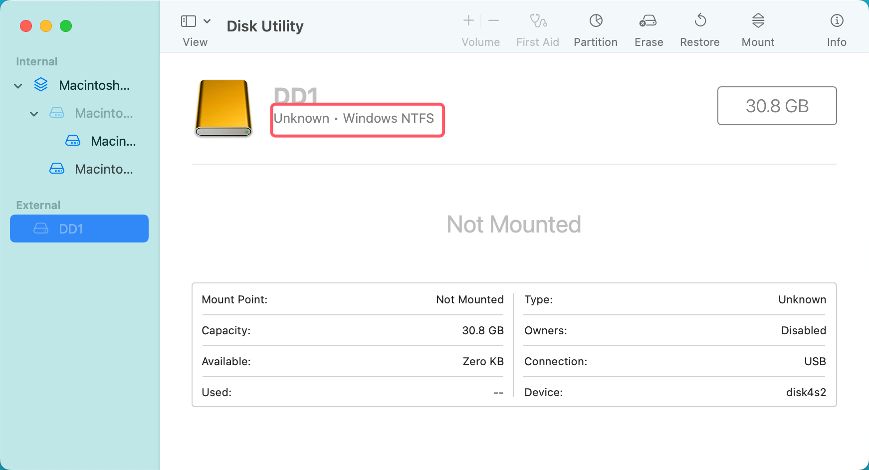 Can't I Edit My External Hard Drive on Mac