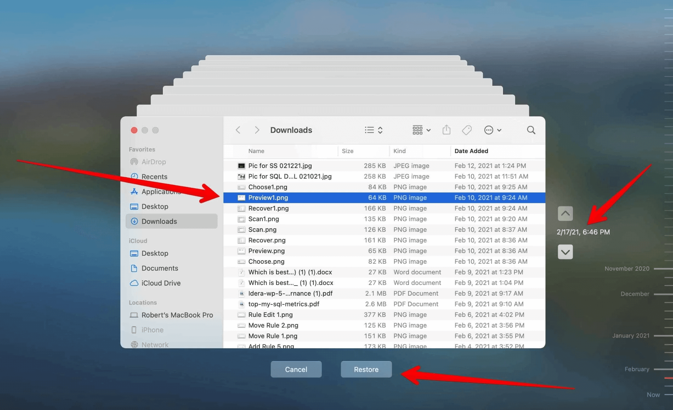 Get Files Back on Mac By Searching or Recovering