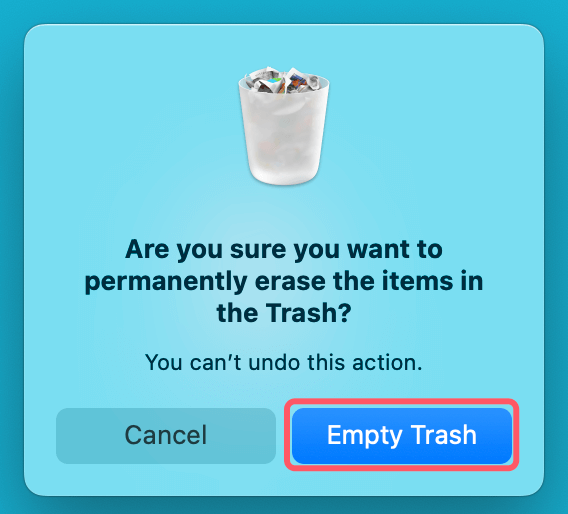 Delete Many Files on Mac