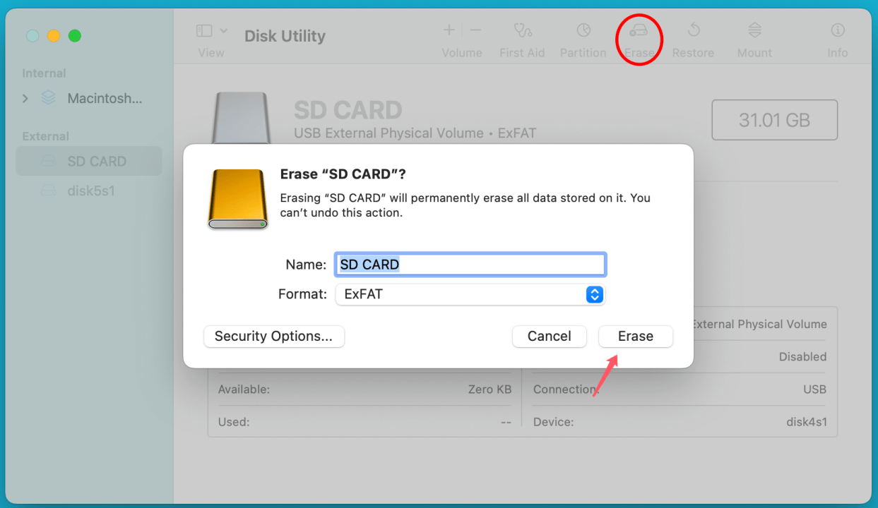 Fix Can't Read SD Card on Mac