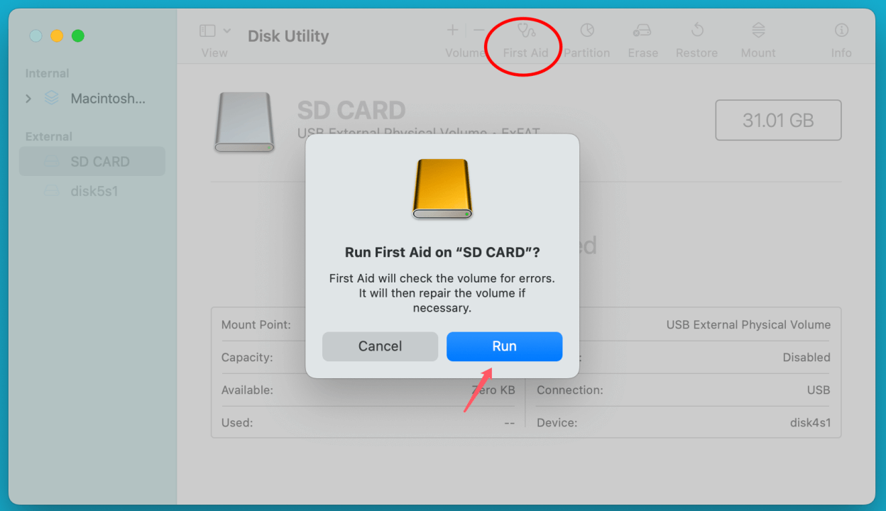 Fix Can't Read SD Card on Mac