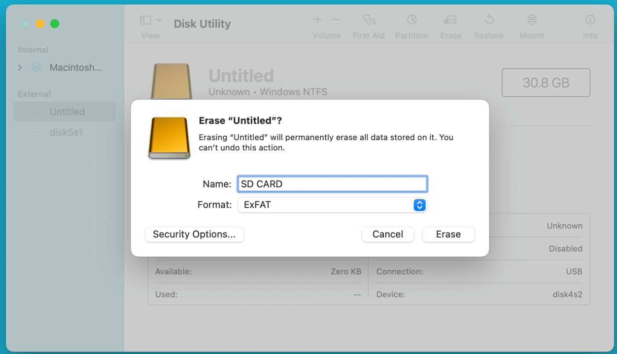 Fix Can't Read SD Card on Mac