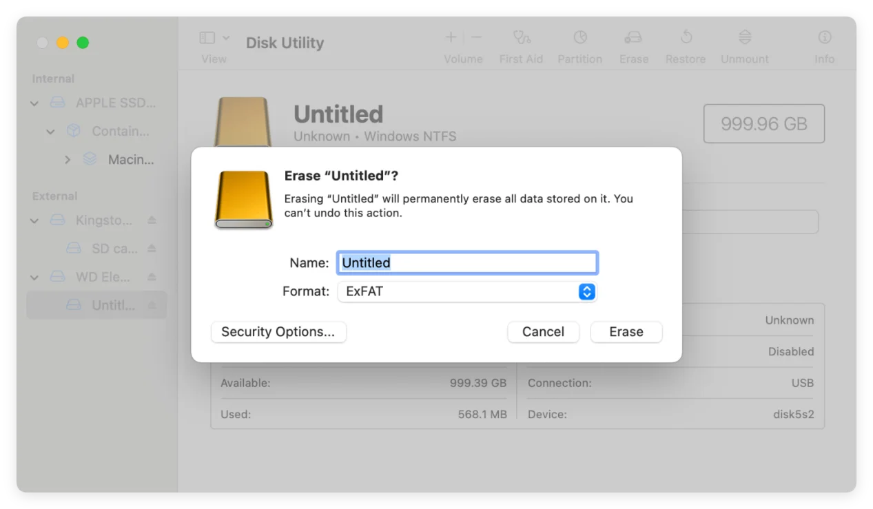 8 Solutions to Fix Can't Rename an External Hard Drive or USB Drive on Mac