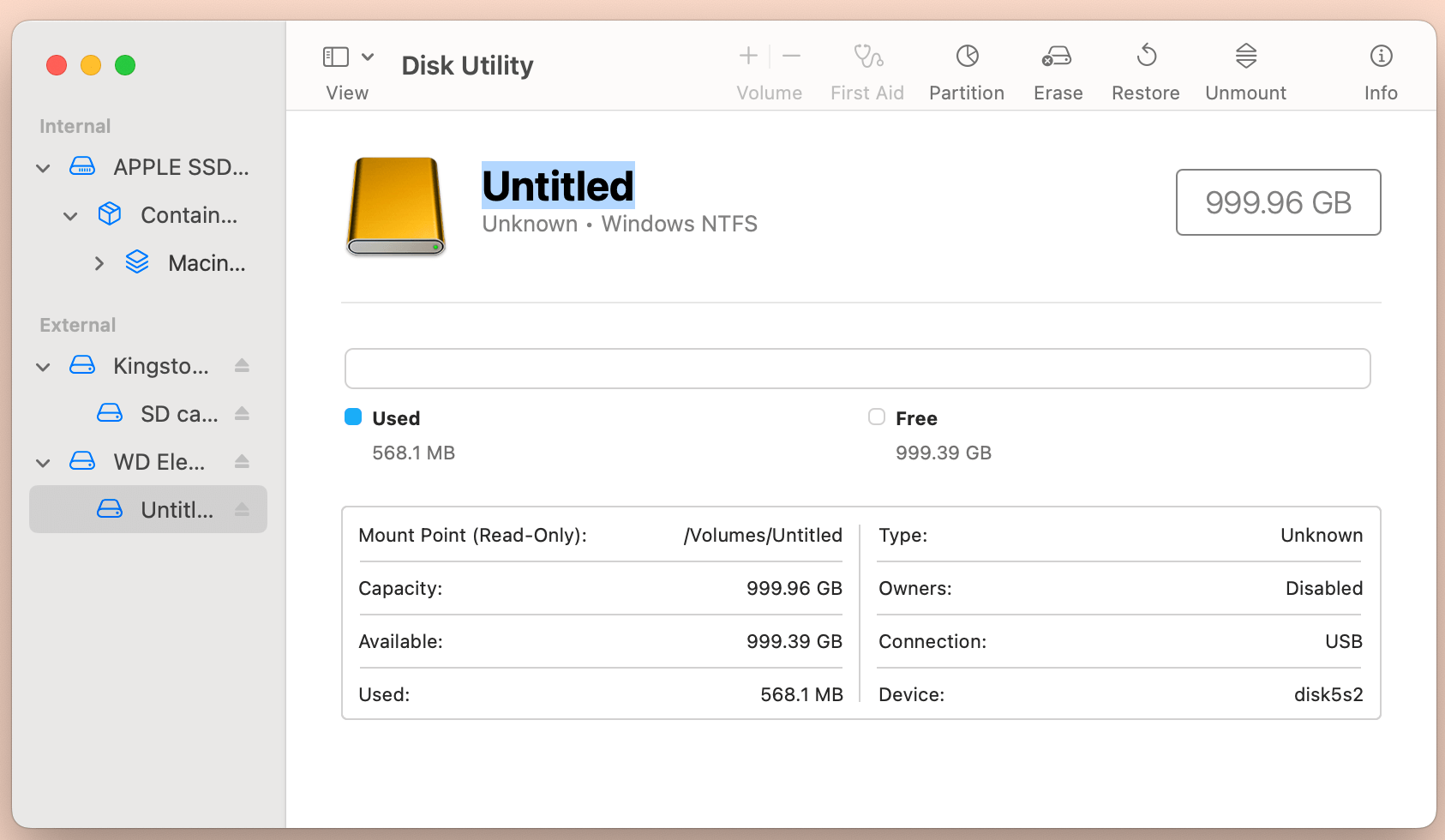 8 Solutions to Fix Can't Rename an External Hard Drive or USB Drive on Mac