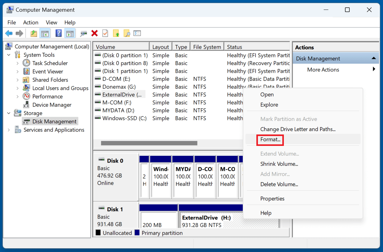 unable to access your Toshiba external hard drive