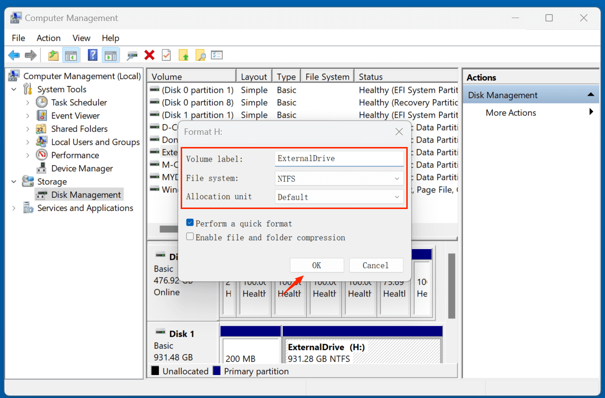 unable to access your Toshiba external hard drive