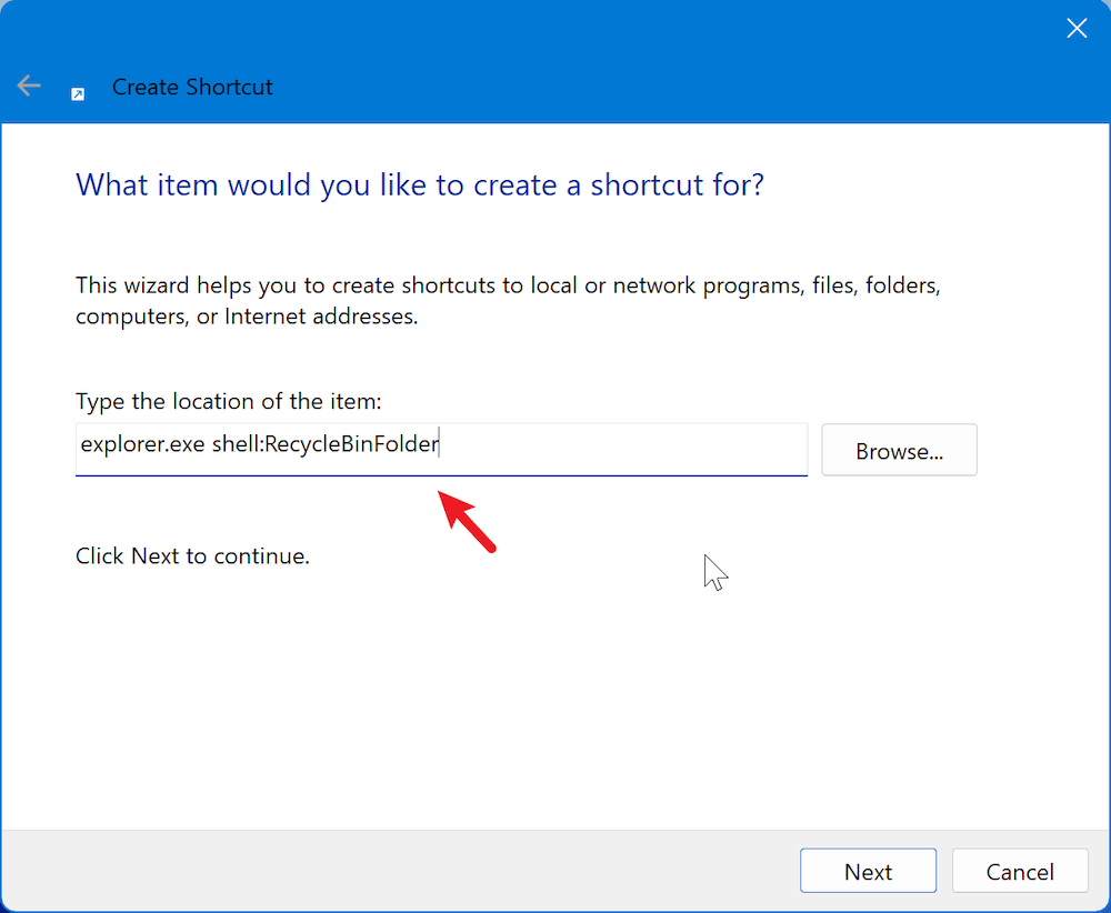 cannot find Recycle Bin on Windows desktop