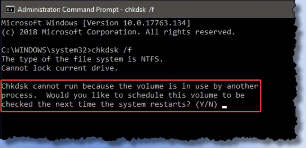 fix CHKDSK not working issues