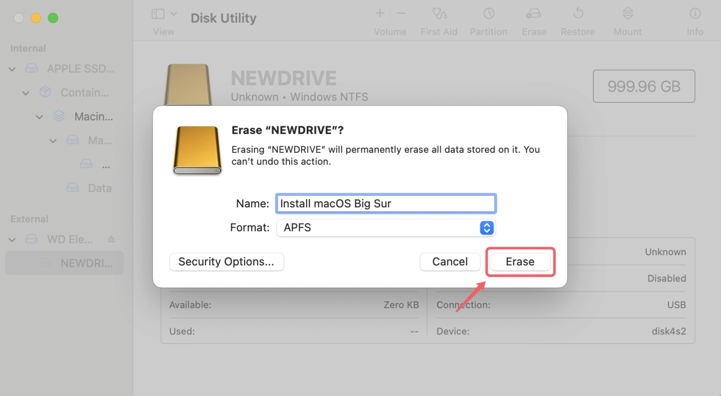 clean installing macOS Big Sur