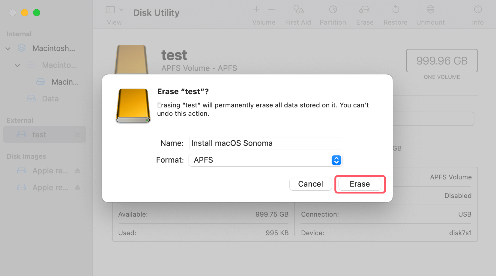 clean install macOS Sonoma on your Mac