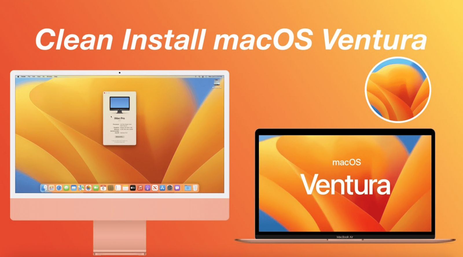 Clean Install macOS Ventura
