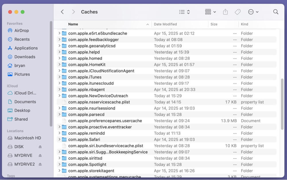 cleaning junk data on Mac Studio