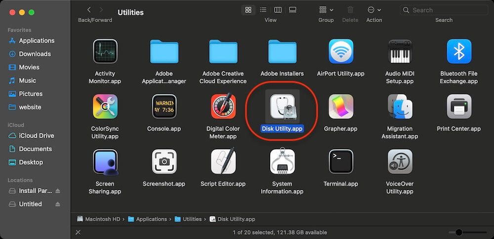 clone Mac to an SD card