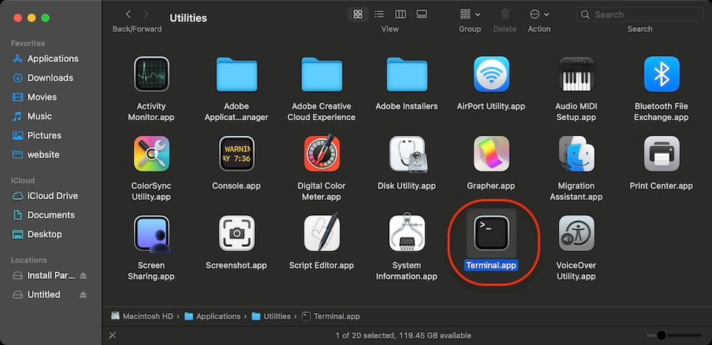 clone Mac to an SD card