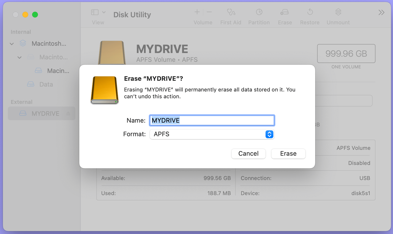 clone your old SSD to a new SSD on your Mac
