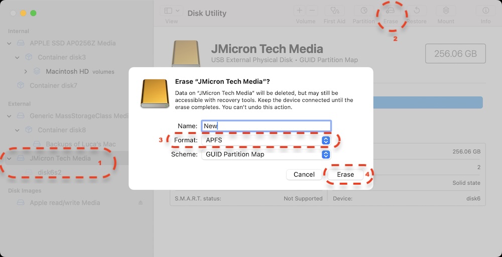 Clone Time Machine Drive to a New Drive
