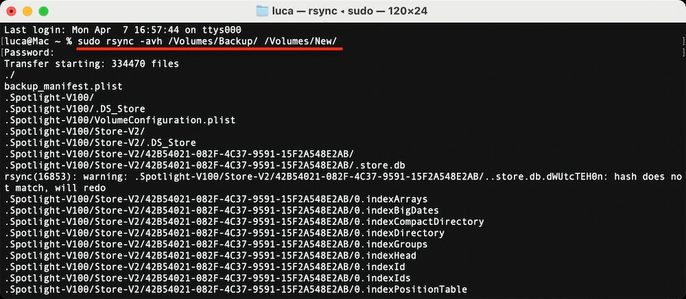 Copy Time Machine Backups to a New Drive
