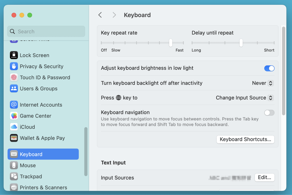 fix Command+S not working on Mac