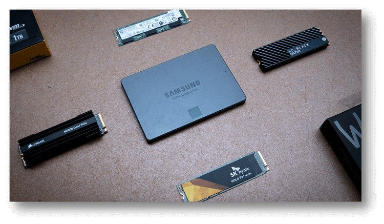 SATA SSD vs. NVMe SSD