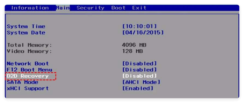 Acer Recovery Management