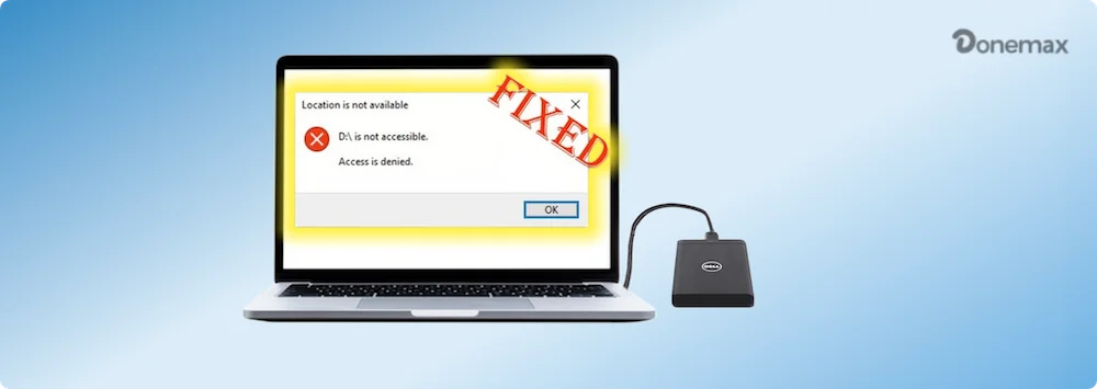 can't open external hard drive