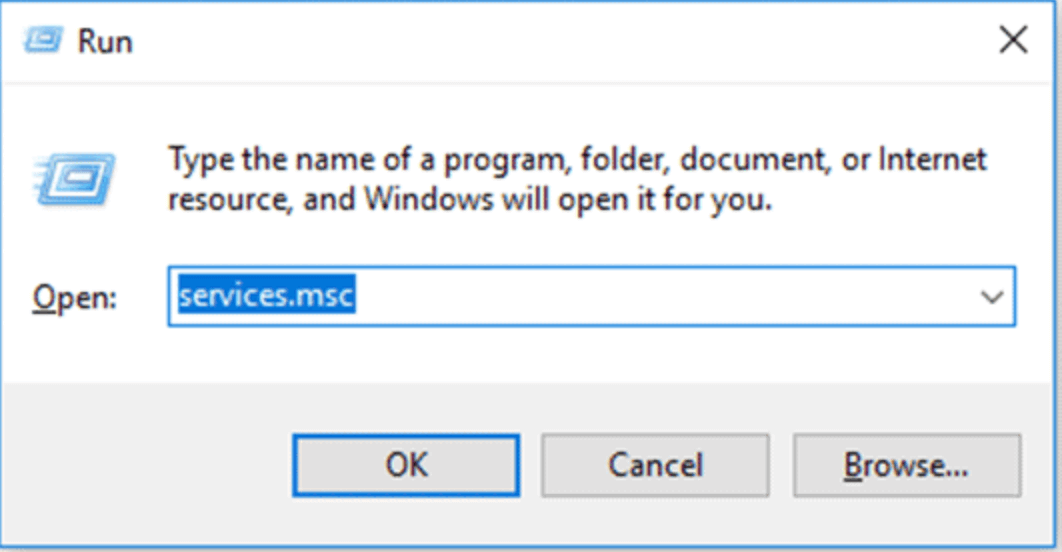 Steps to Disable Volume Shadow Copy
