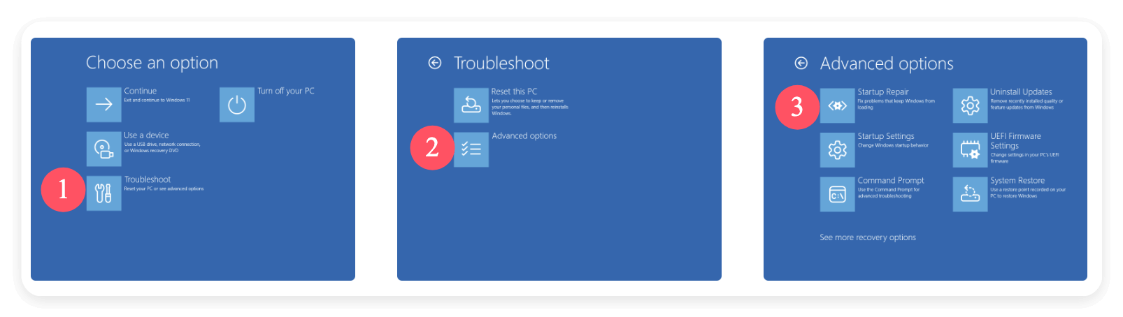 fix Windows boot issues