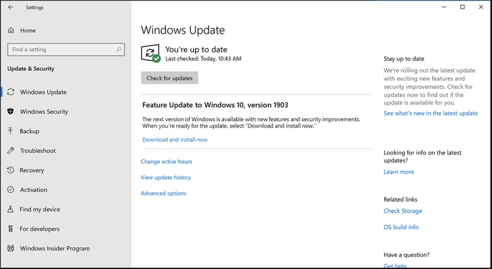 Update Windows