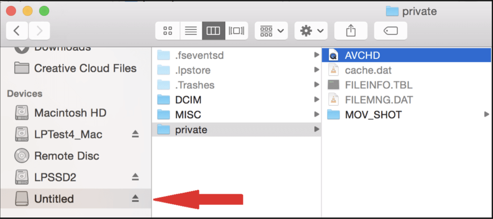 connect an SD card to your Mac machine