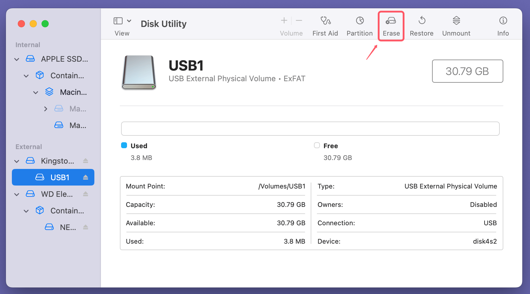 converting a GPM disk to MBR on macOS
