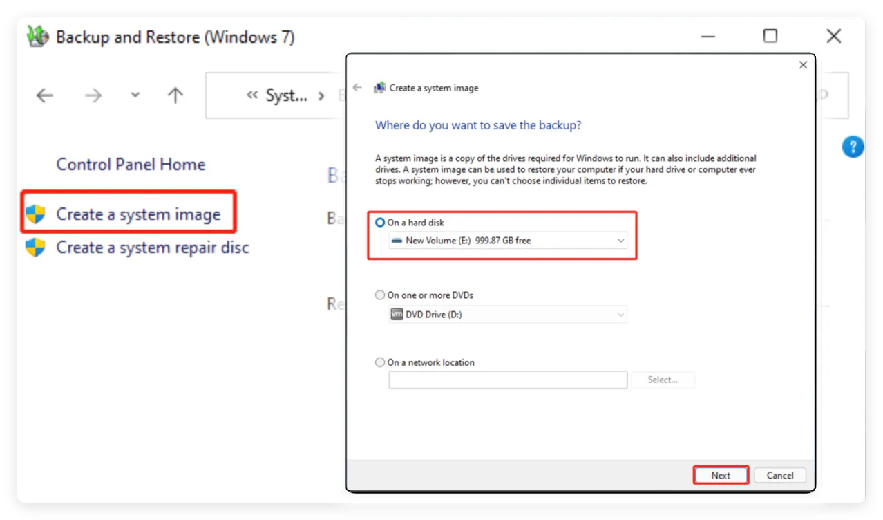 how to back up entire PC before Windows 11 26H2 installation