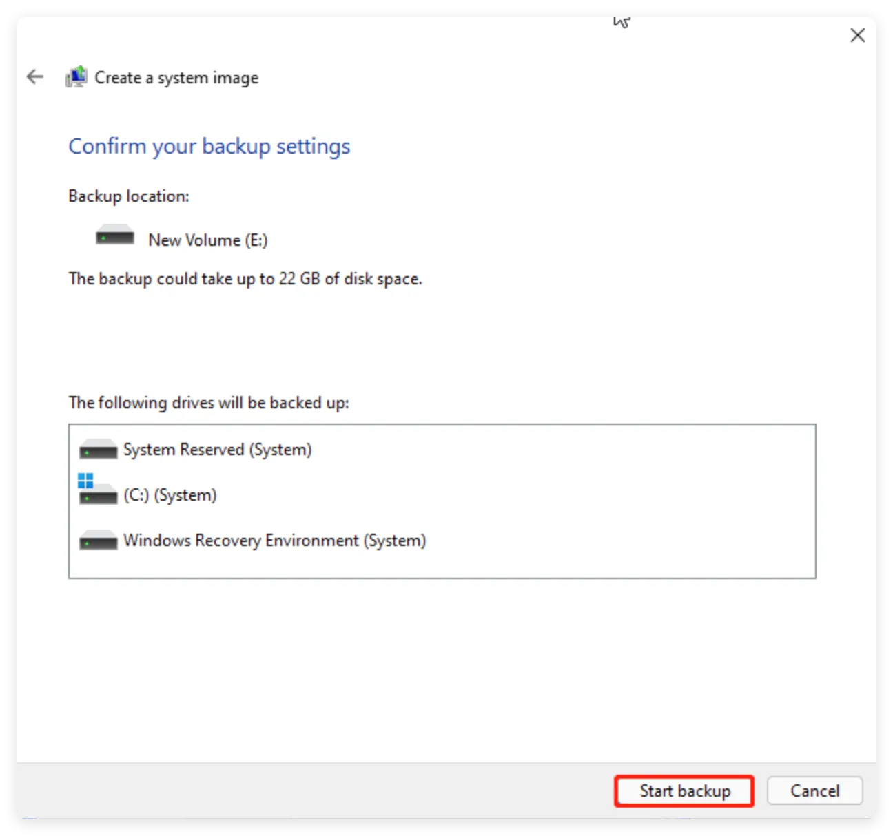 how to back up entire PC before Windows 11 26H2 installation