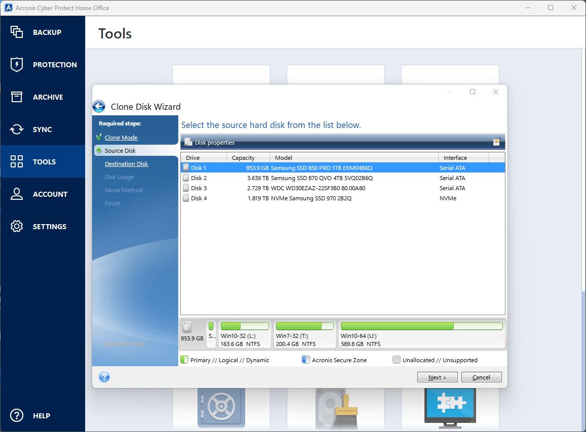 Acronis Cyber Protect Home Office