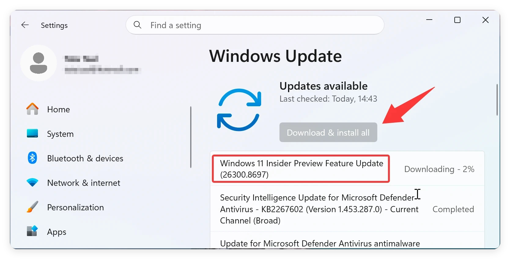 backup Windows 11 before update
