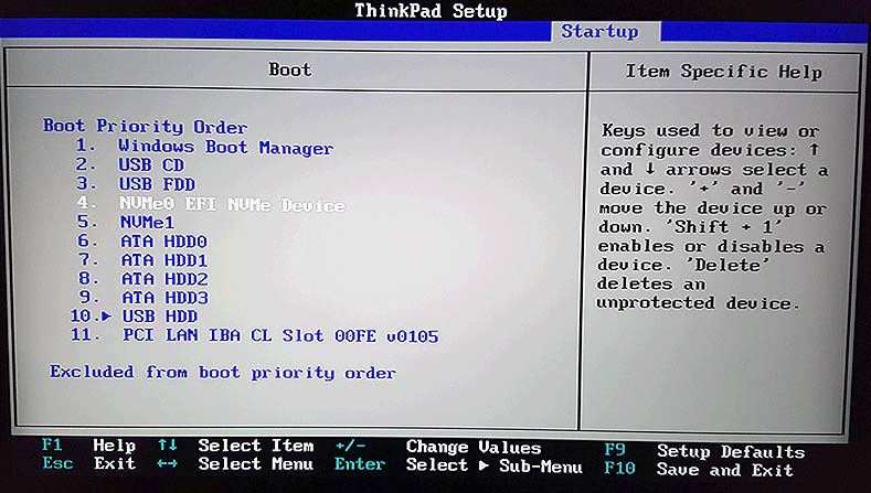 Booting from the SSD on Your Lenovo Computer