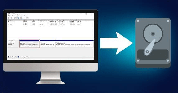 clone HP Recovery partition