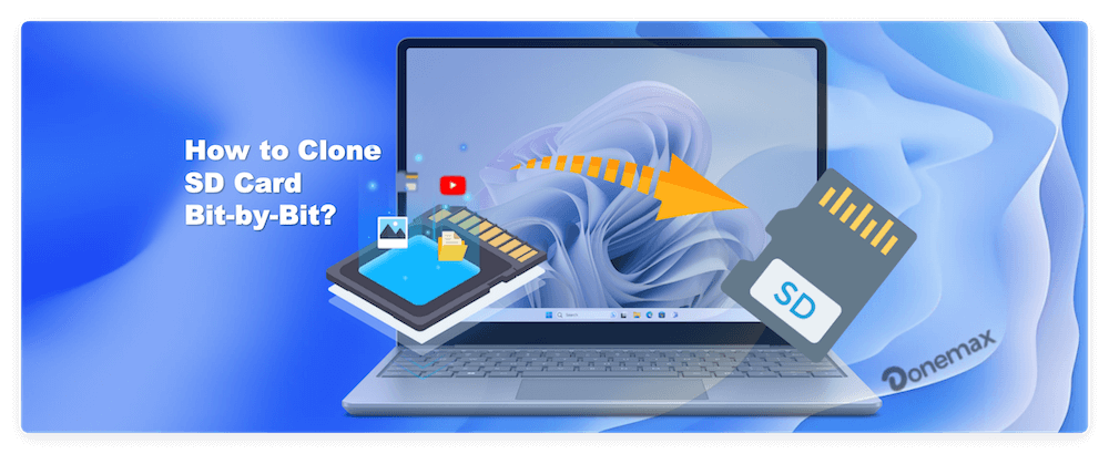 clone SD card bit-by-bit
