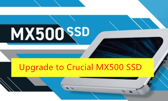Crucial MX500 SSD clone