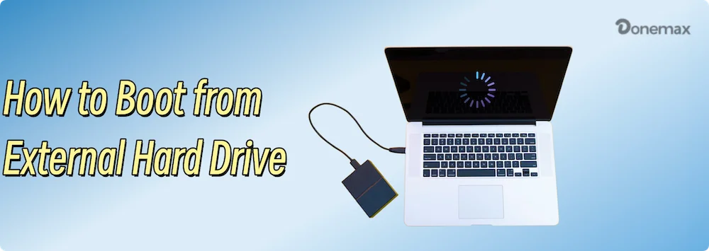 how to boot from external hard drive