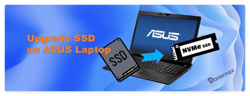upgrade SSD on ASUS laptop