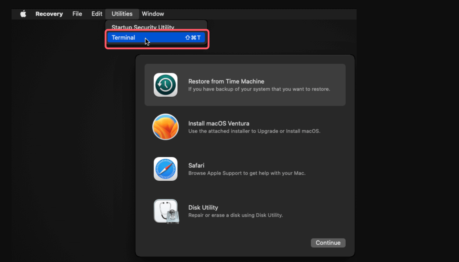 Could Not Find APFS System Volume Handle Error