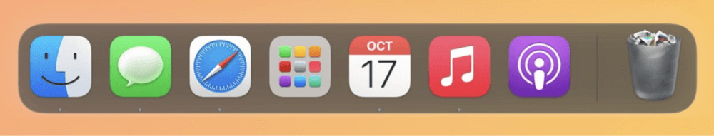 customizing and hiding the Dock on a Mac